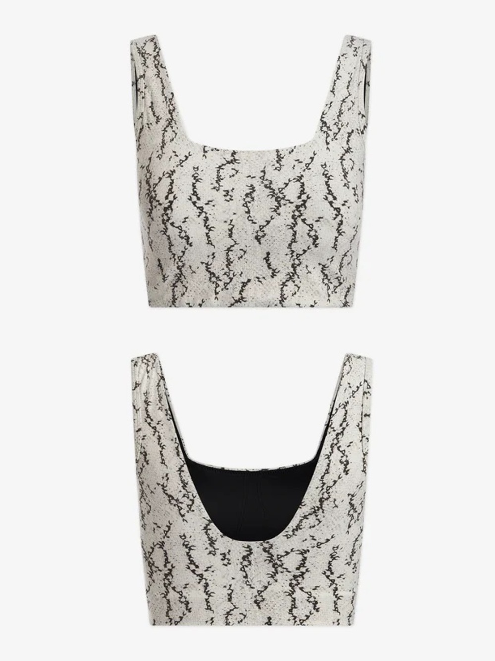 Varley Let’s Move Bra Snakeskin